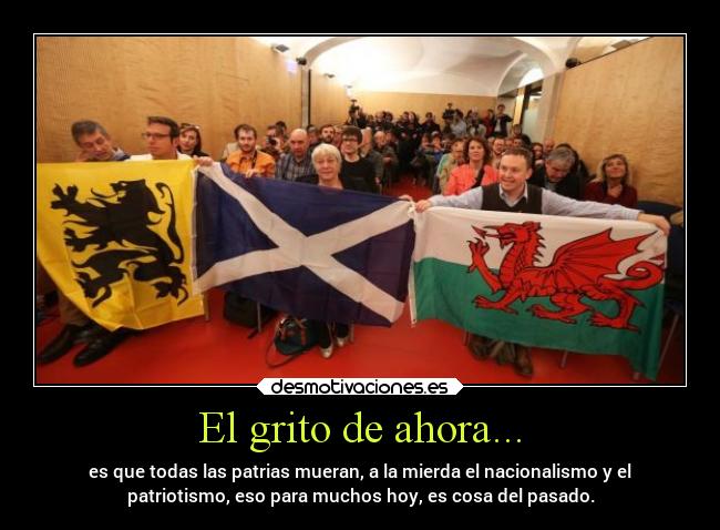 El grito de ahora... -