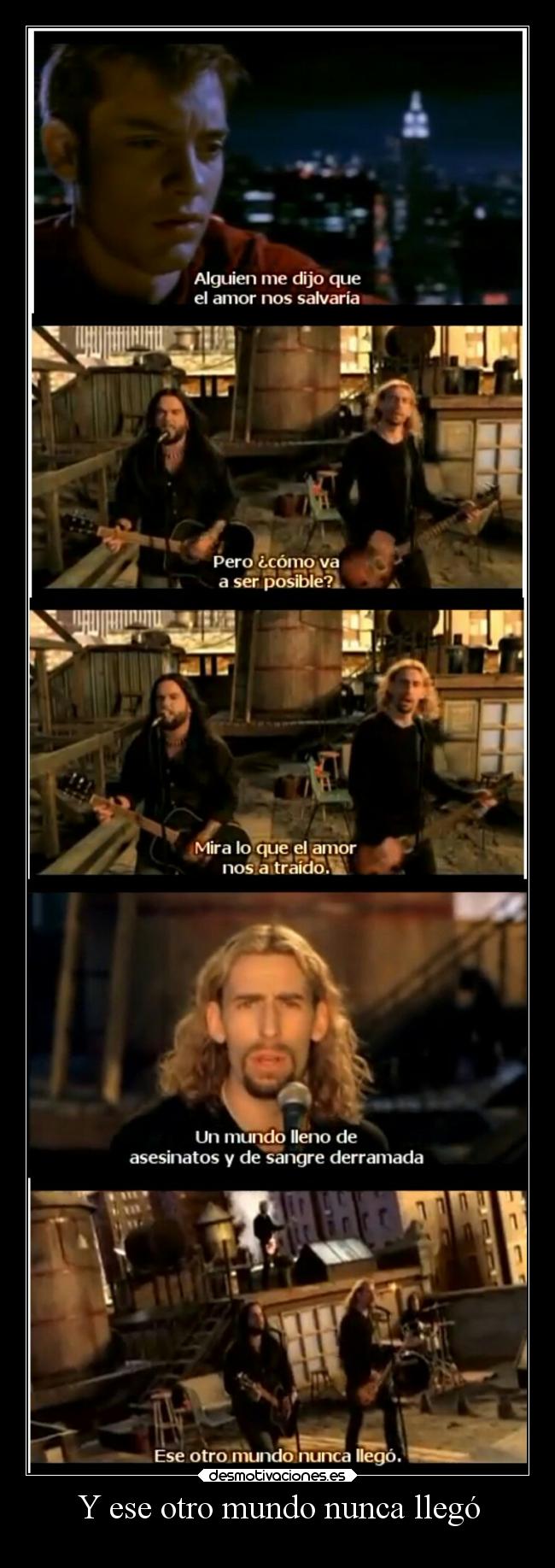 carteles mundo religion desamor dios anime heroes spiderman nickelback comics desmotivaciones