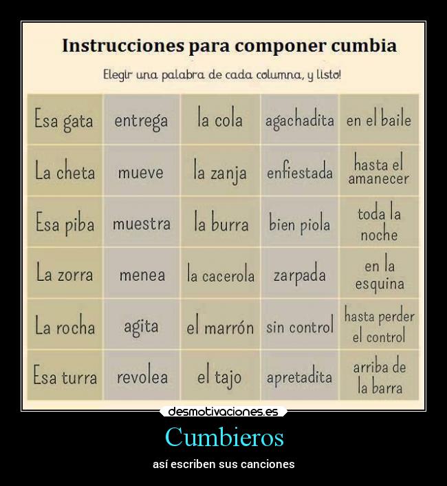 Cumbieros -