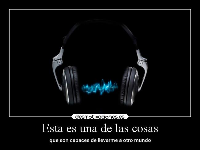 Esta es una de las cosas - 