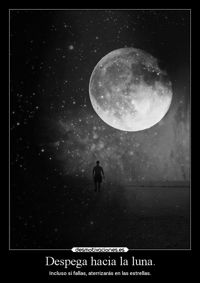 Despega hacia la luna. - 