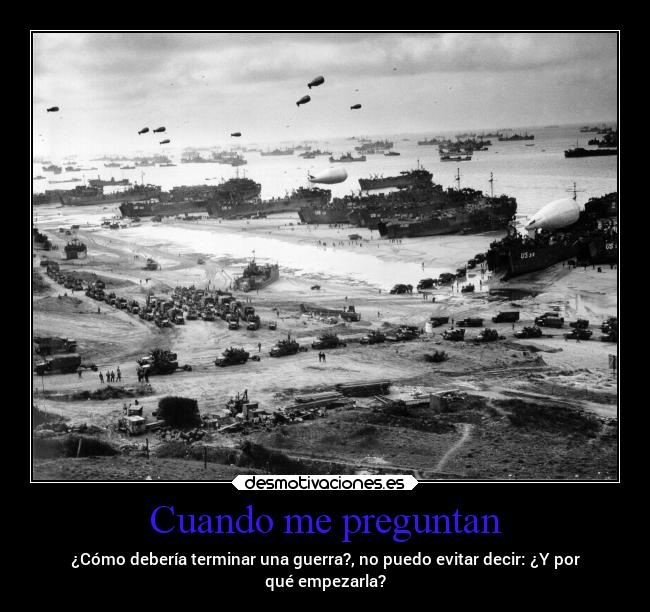 Cuando me preguntan -