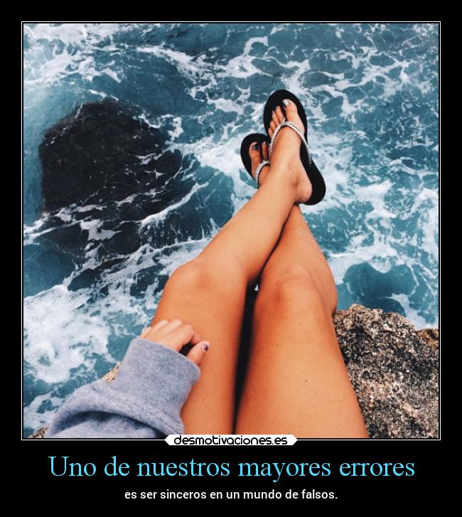 Uno de nuestros mayores errores - 