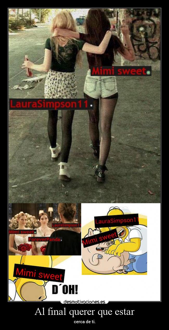 Al final querer que estar - 