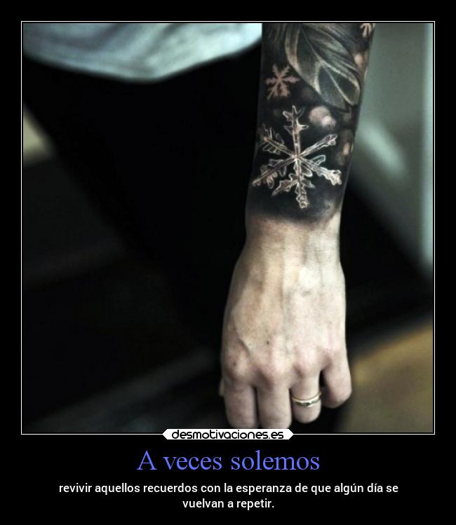 A veces solemos - 
