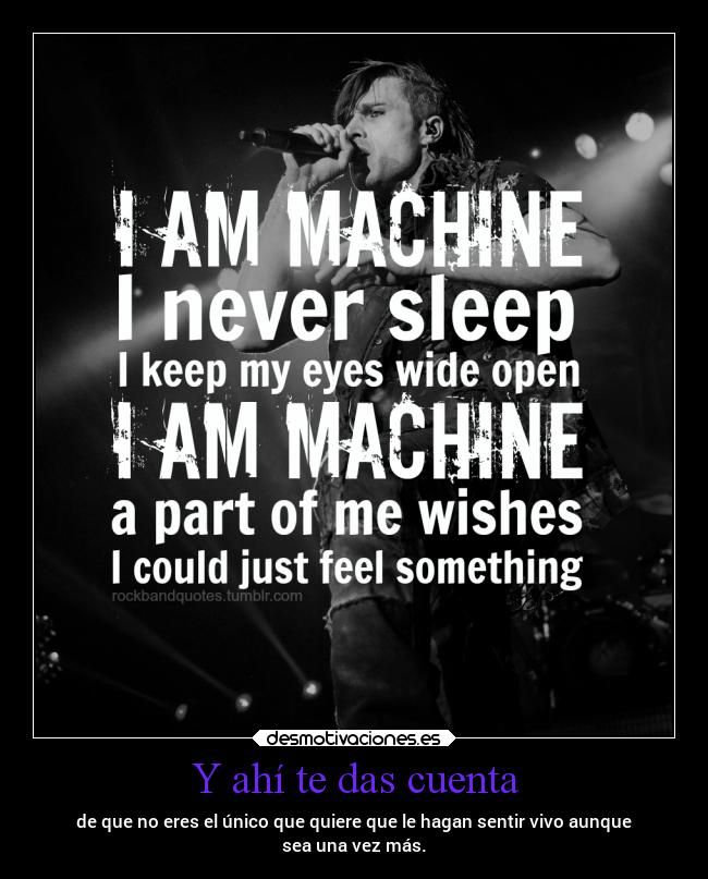 Y ahí te das cuenta - 