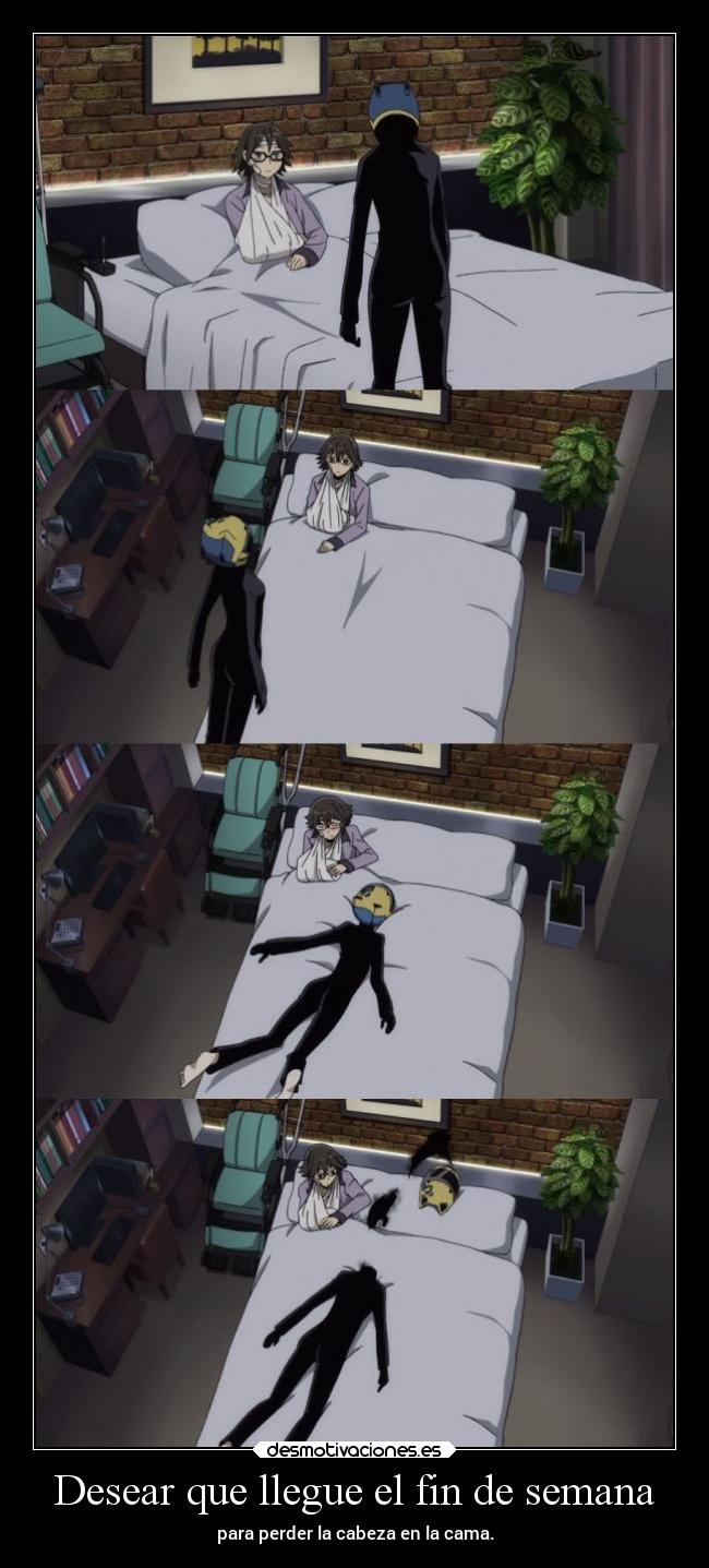 Desear que llegue el fin de semana - 