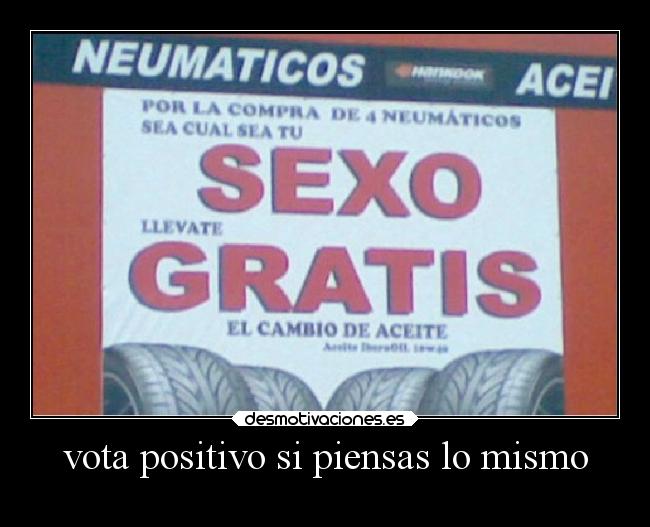 vota positivo si piensas lo mismo -