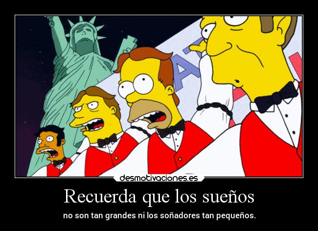 carteles simpsons amigos musica humor canto desmotivaciones