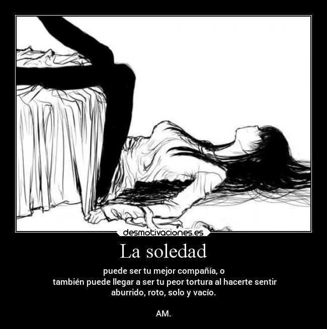 La soledad -