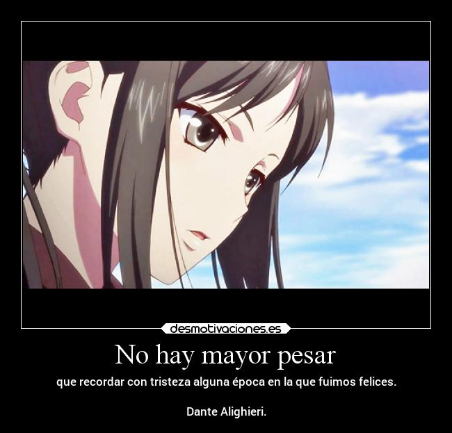 No hay mayor pesar - 