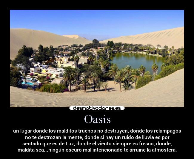 Oasis - 