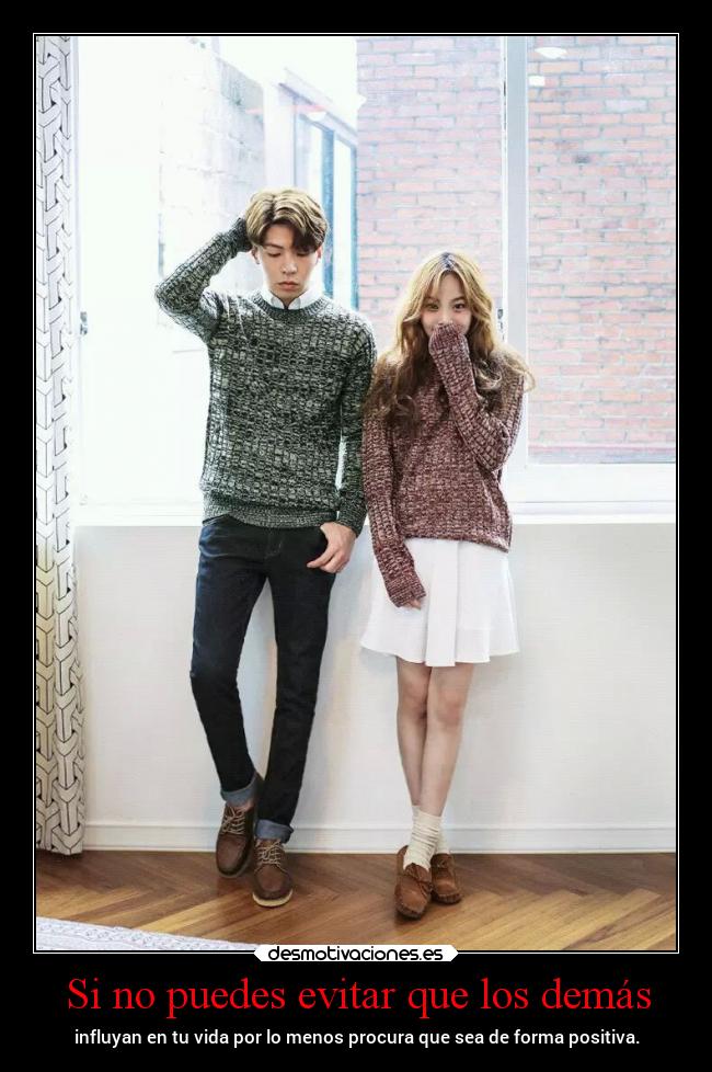 Si no puedes evitar que los demás -