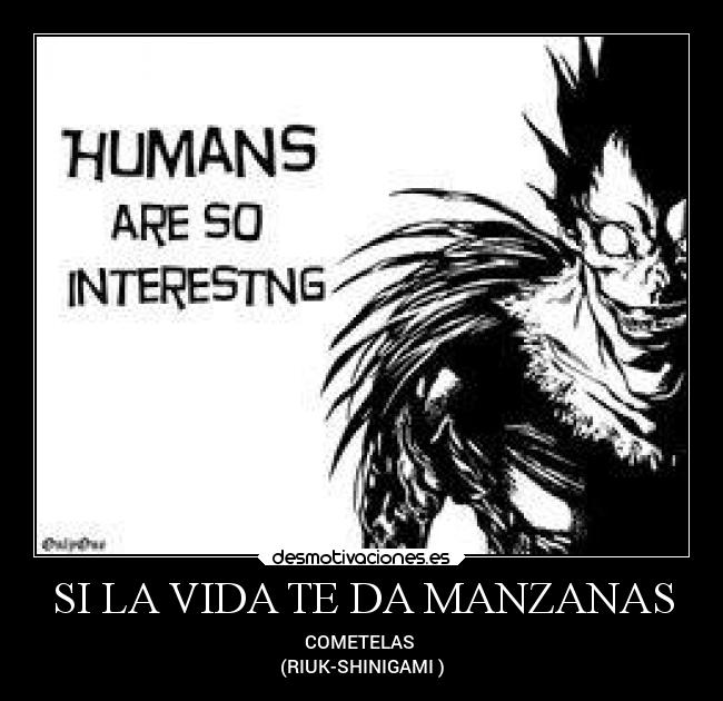 SI LA VIDA TE DA MANZANAS - 