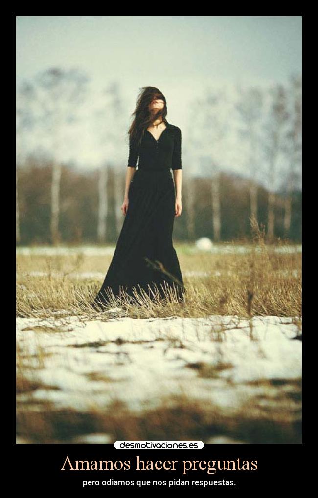 Amamos hacer preguntas - 