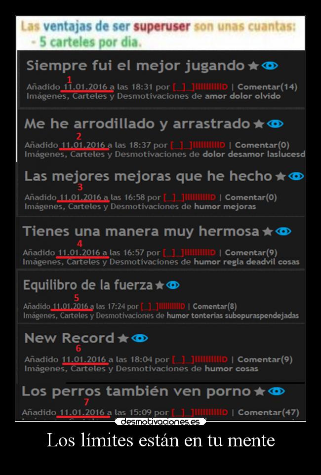 Los límites están en tu mente - 