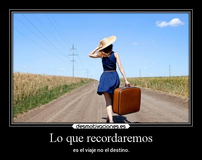 Lo que recordaremos - 