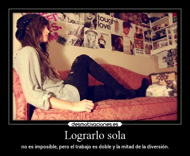 Lograrlo sola - 