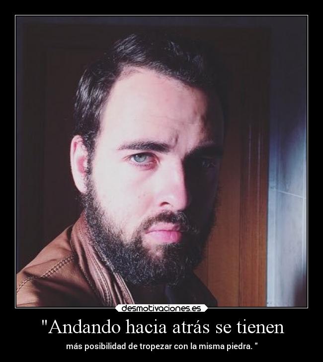 Andando hacia atrás se tienen -