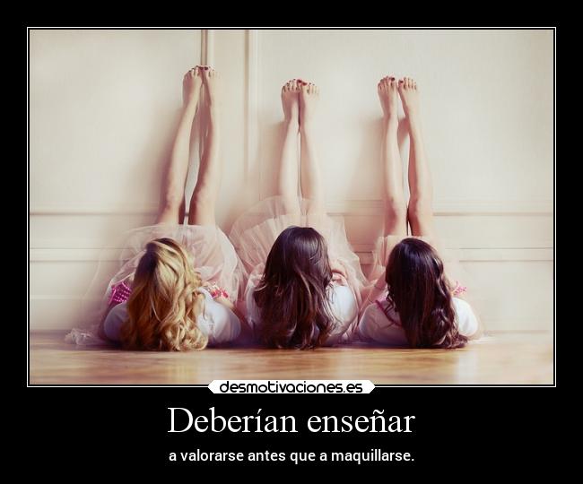 Deberían enseñar - 