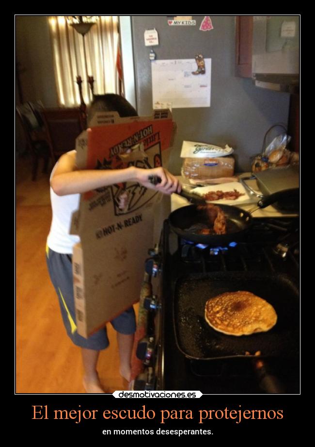 El mejor escudo para protejernos -