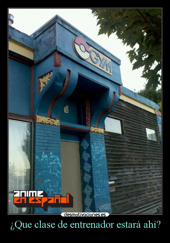 ¿Que clase de entrenador estará ahí? - 
