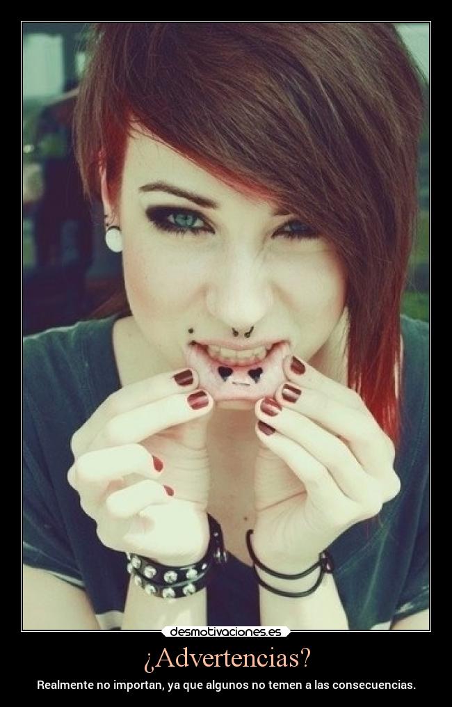 ¿Advertencias? - 