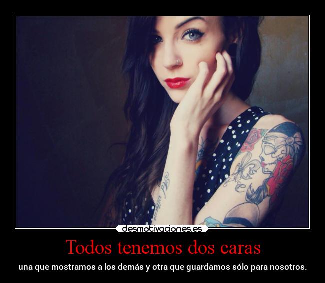 Todos tenemos dos caras - 