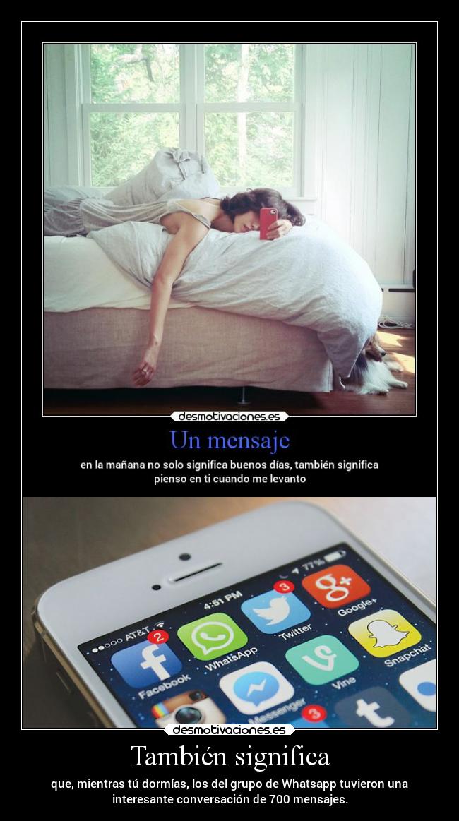 También significa - 