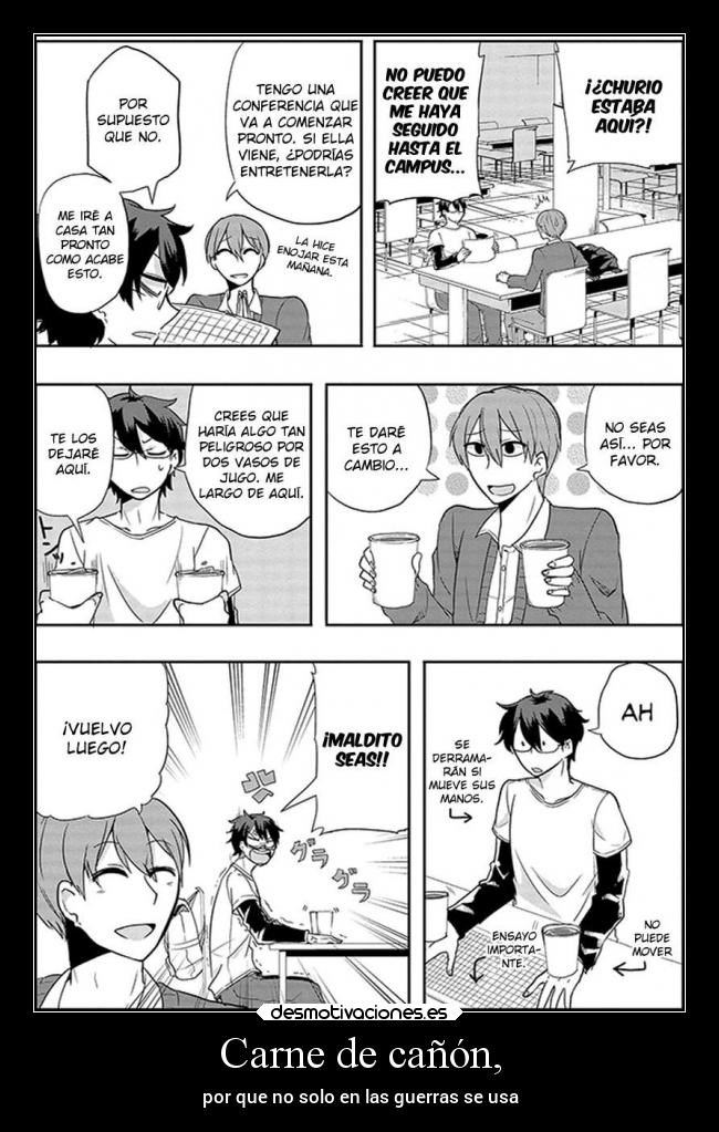Carne de cañón, - por que no solo en las guerras se usa