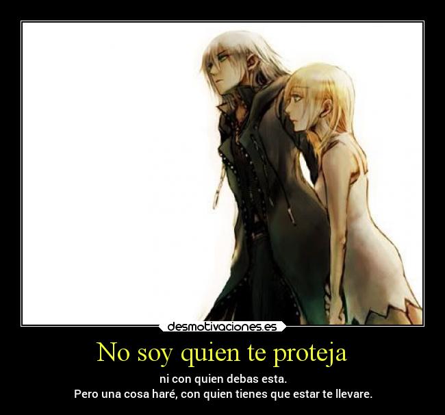 carteles videojuegos anime kingdomhearts riku namine danieldats desmotivaciones