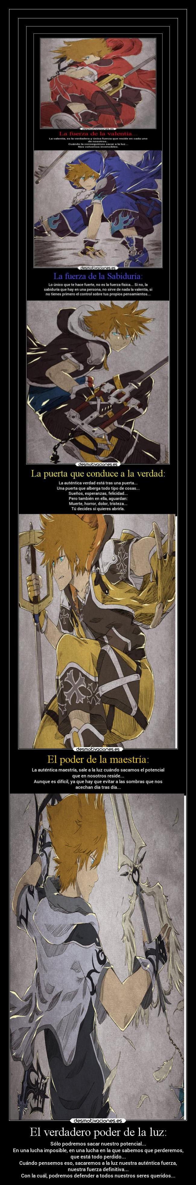 El verdadero poder de la luz: -