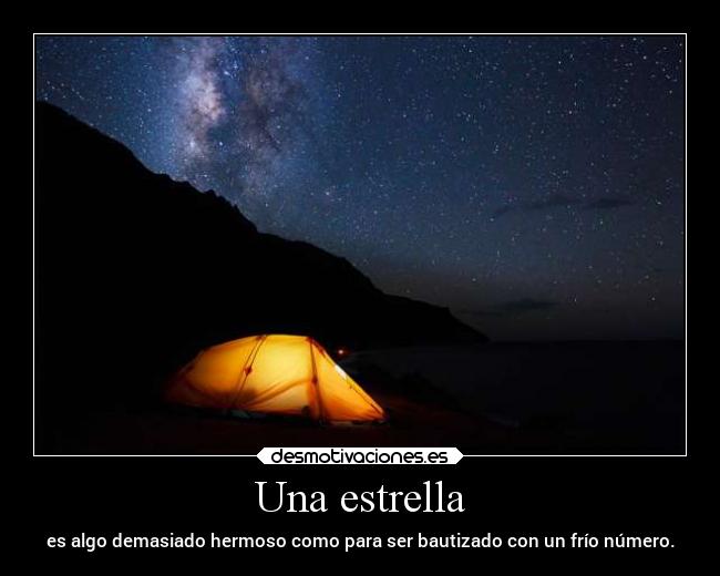 Una estrella - 