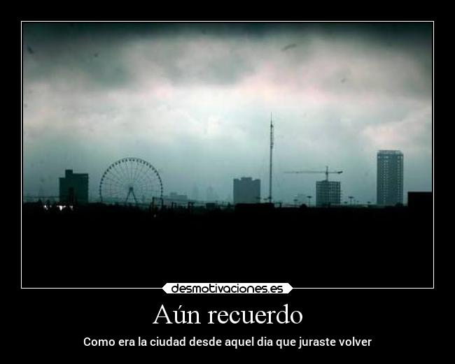 Aún recuerdo - 