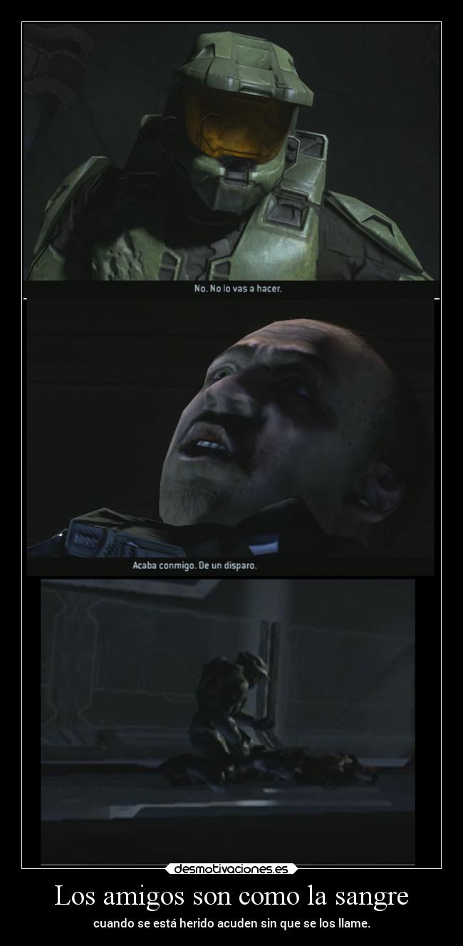 Los amigos son como la sangre - cuando se está herido acuden sin que se los llame.