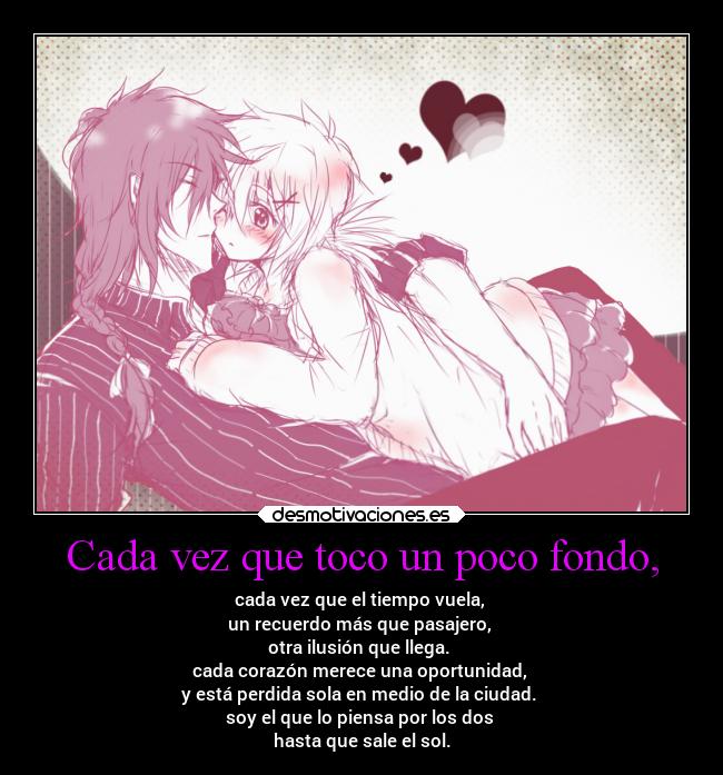 carteles amor anime desmotivaciones
