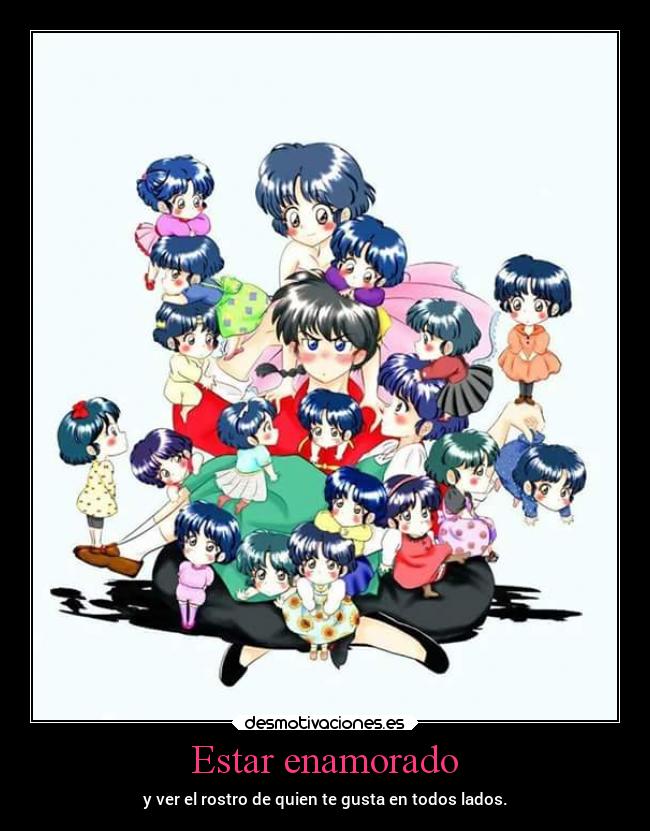 carteles amor anime ranma desmotivaciones