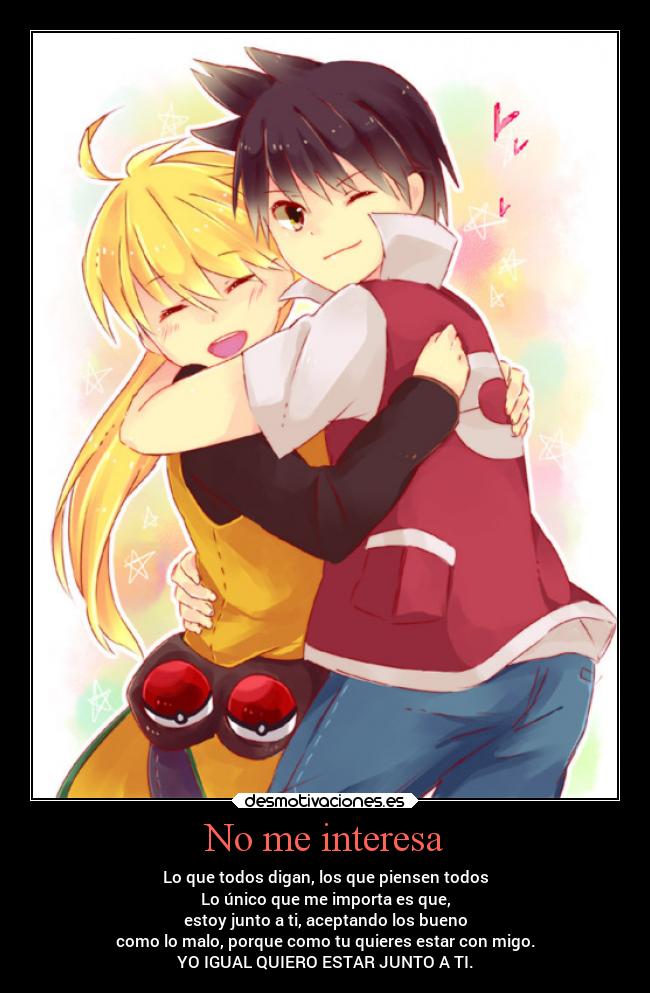 No me interesa - 