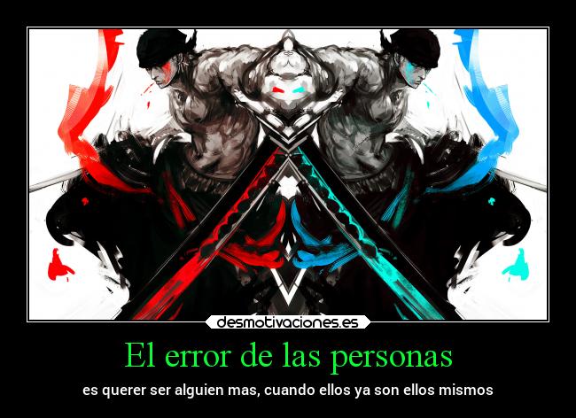 El error de las personas - 