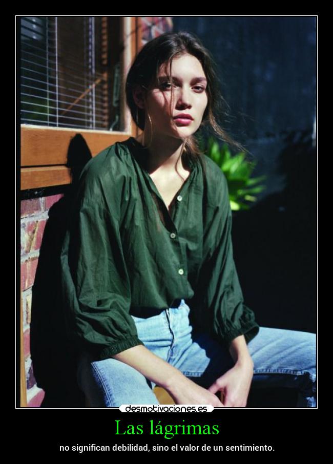 Las lágrimas -