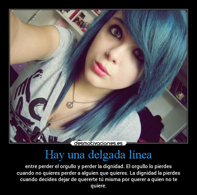 Hay una delgada línea - 