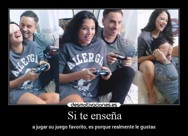 Si te enseña -