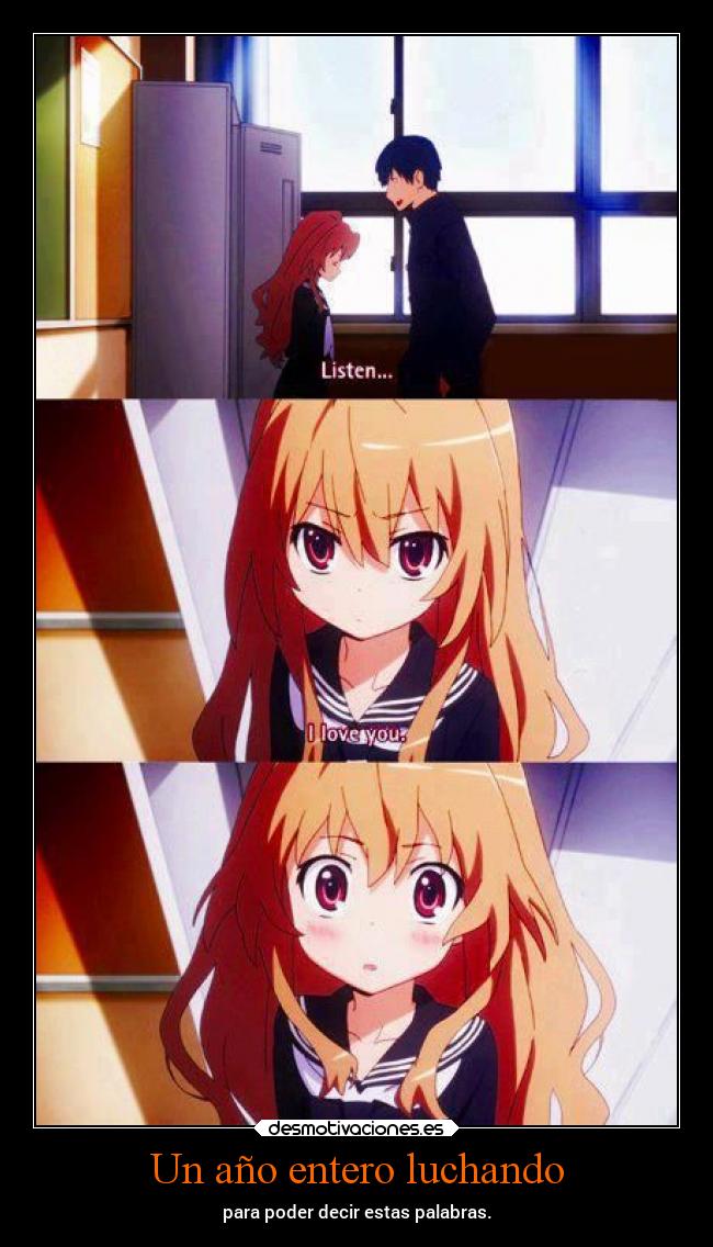 Un año entero luchando -