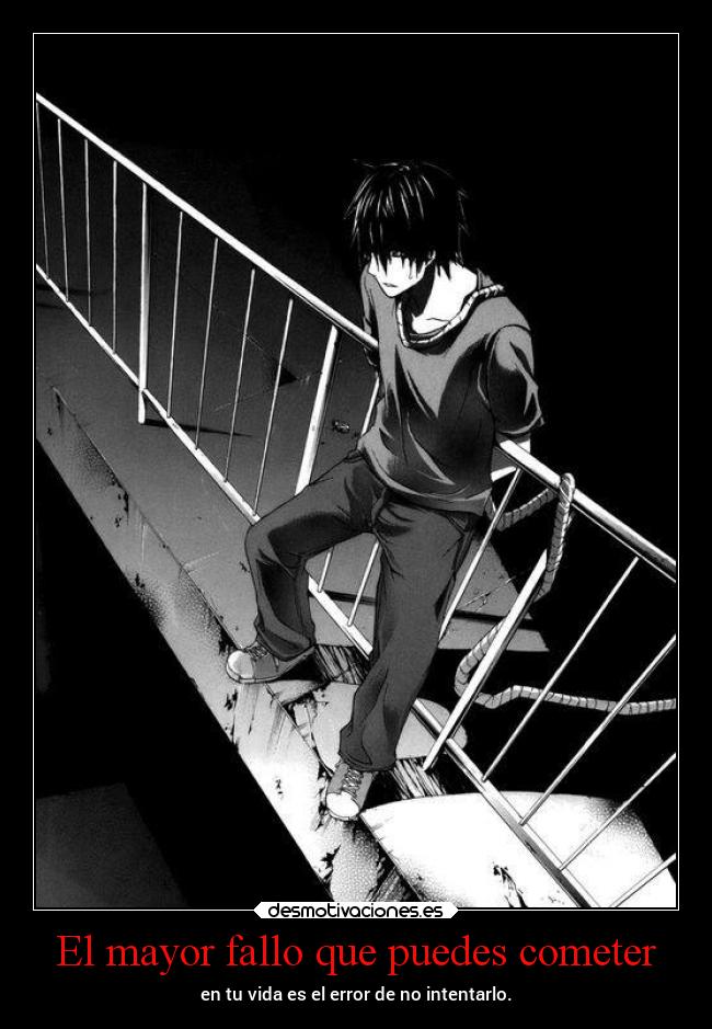 El mayor fallo que puedes cometer -