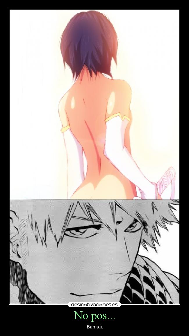 carteles anime bleah rukia desmotivaciones