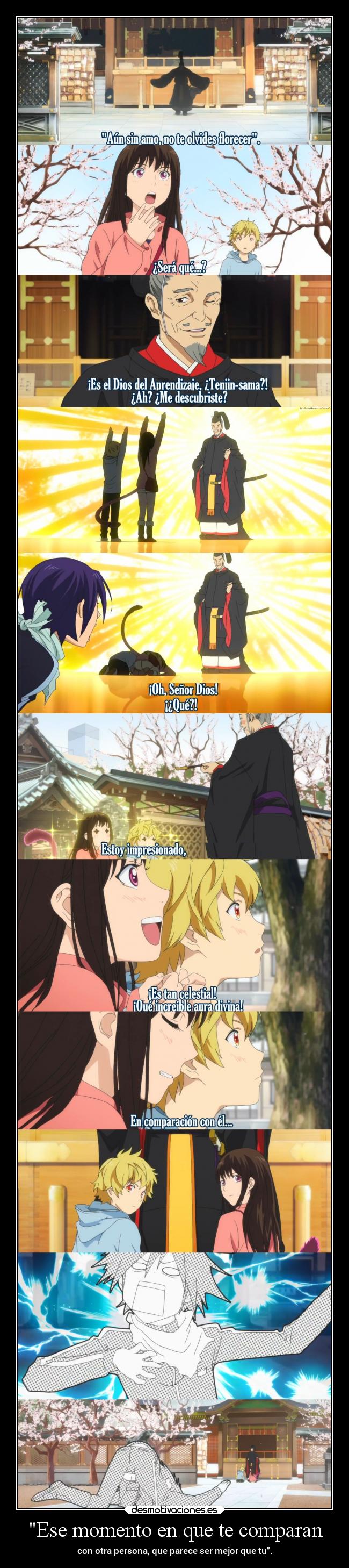 carteles anime comparar persona projectd parecer ver creer mejor raptorhunters desmotivaciones