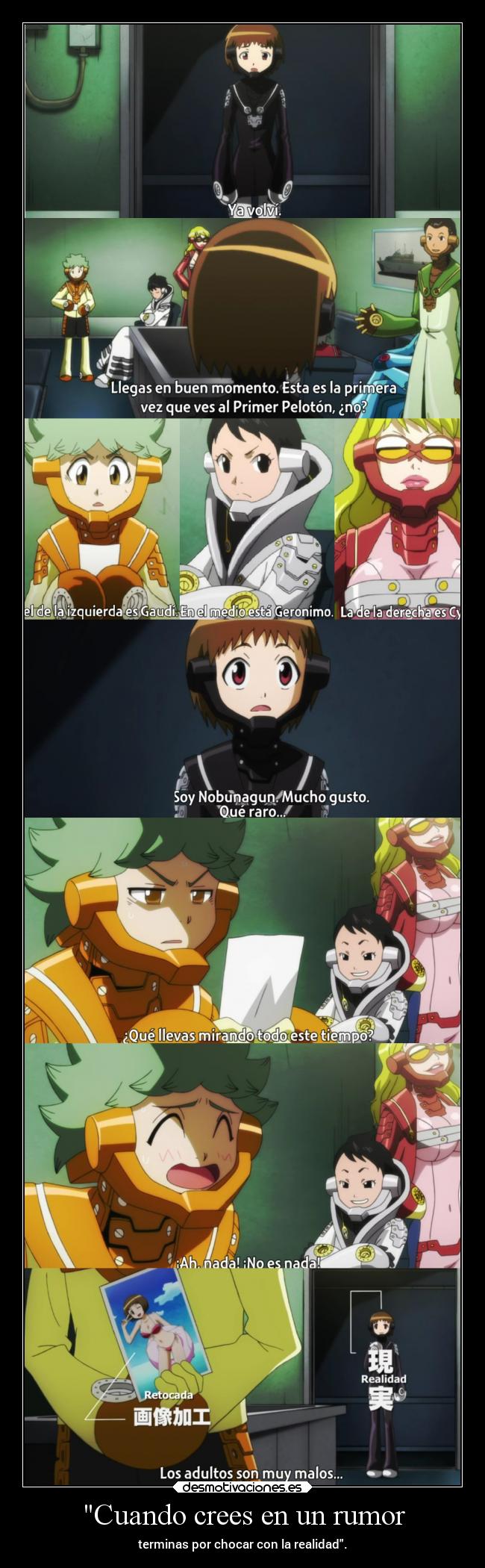 Cuando crees en un rumor -