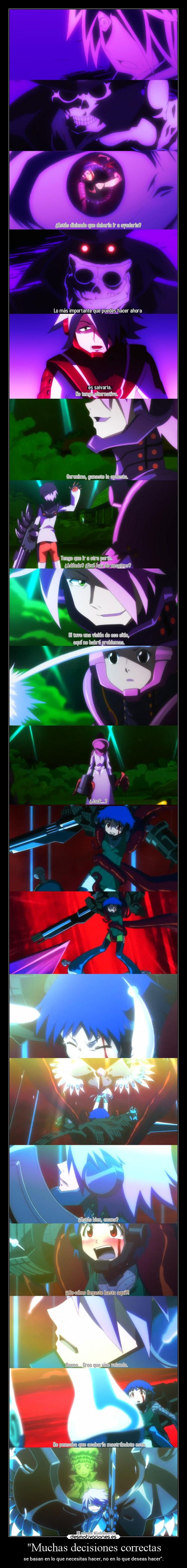 Muchas decisiones correctas -