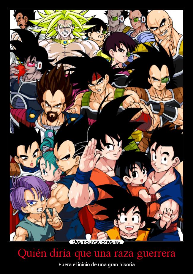 Quién diría que una raza guerrera - 