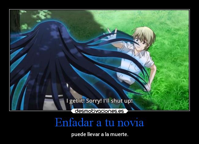 Enfadar a tu novia -